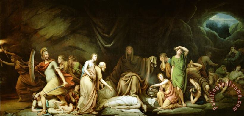 Rembrandt Peale The Court of Death Art Painting