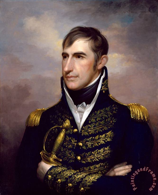 Rembrandt Peale William Henry Harrison Art Painting