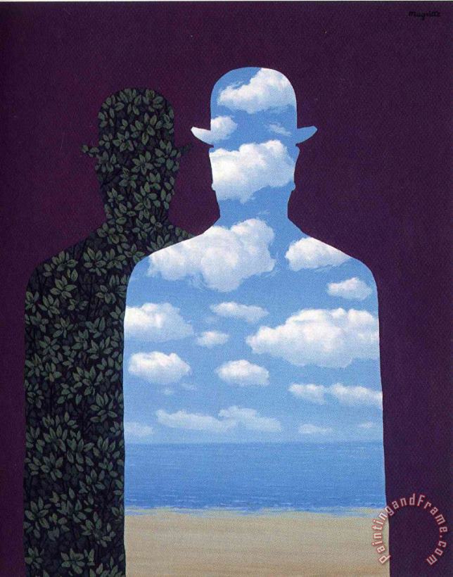 rene magritte High Society 1962 Art Painting