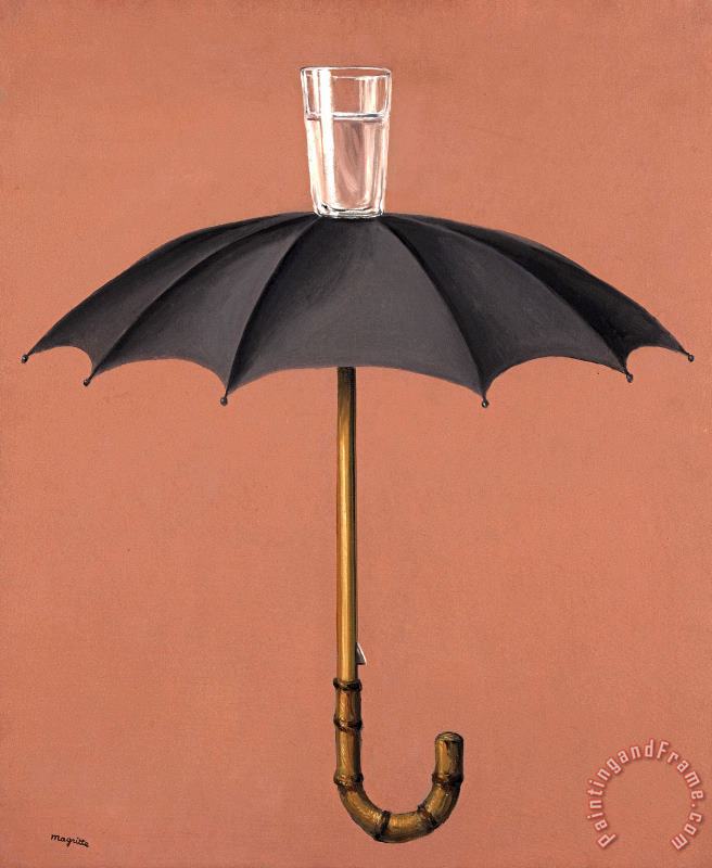 rene magritte Les Vacances De Hegel, 1958 Art Print