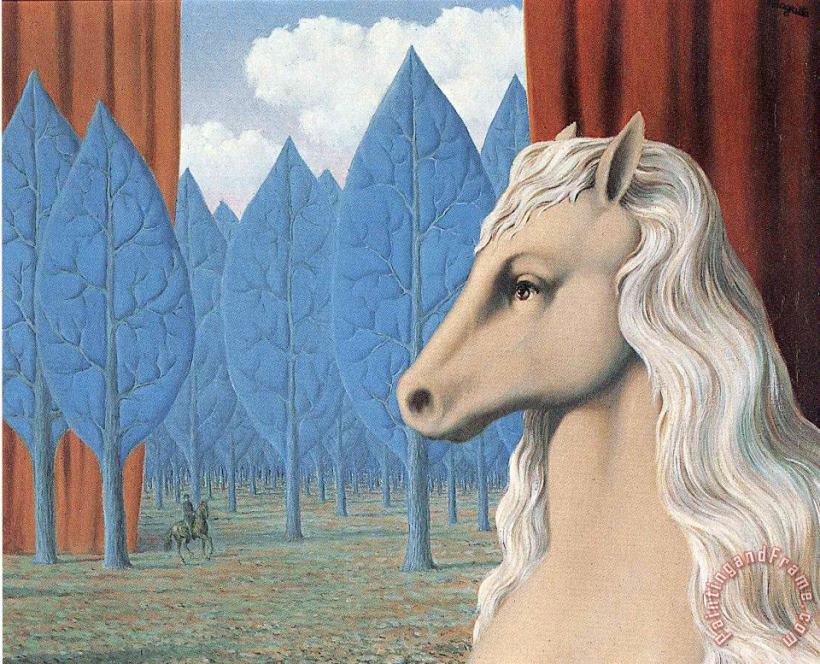 rene magritte Pure Reason 1948 Art Painting