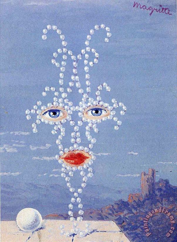 rene magritte Sheherazade 1950 Art Print