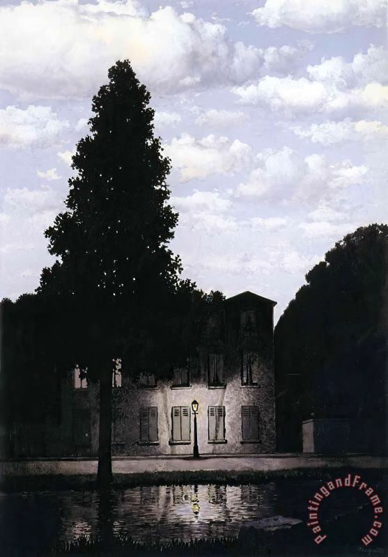 rene magritte The Empire of Lights 1954 Art Painting