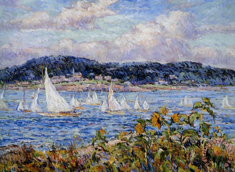 Reynolds Beal Sandy Bay Cape Ann Massachusetts Art Painting