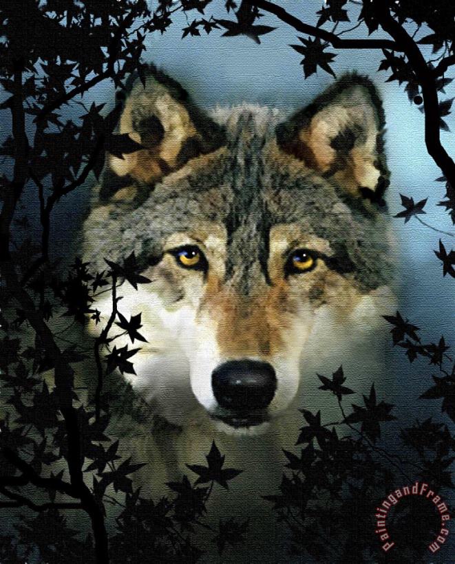 Robert Foster Timber Wolf Art Print