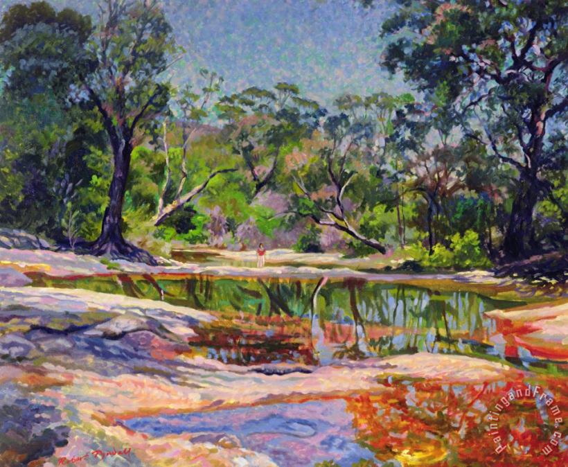 pensum pint jury Robert Tyndall Wirreanda Creek - New South Wales - Australia painting -  Wirreanda Creek - New South Wales - Australia print for sale