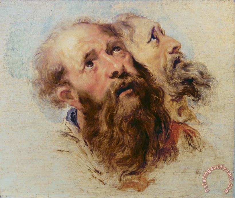Rubens Two Apostles Art Print