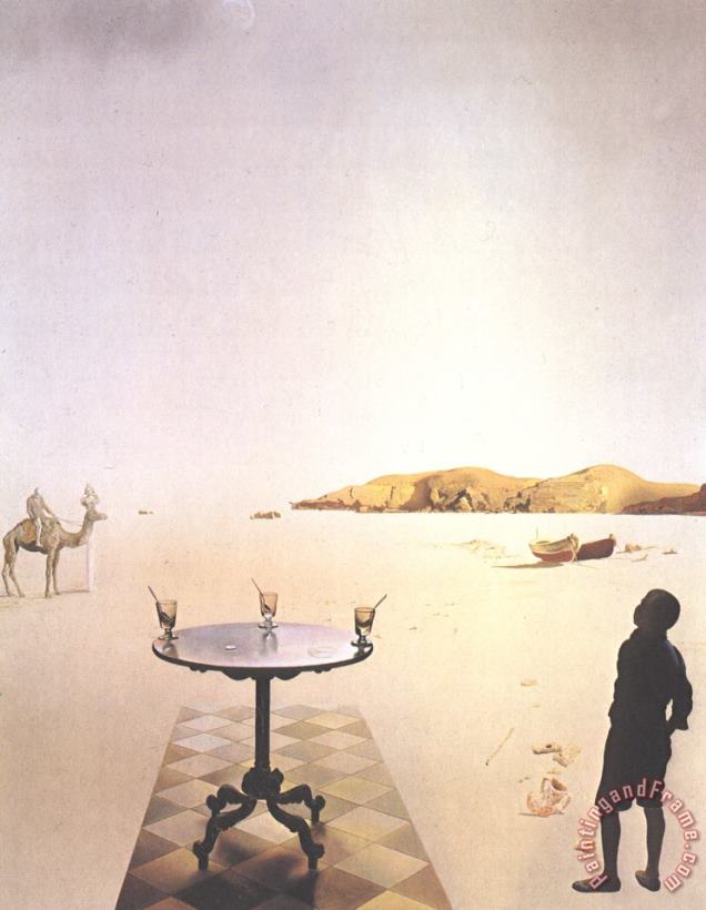 Sun Table painting - Salvador Dali Sun Table Art Print