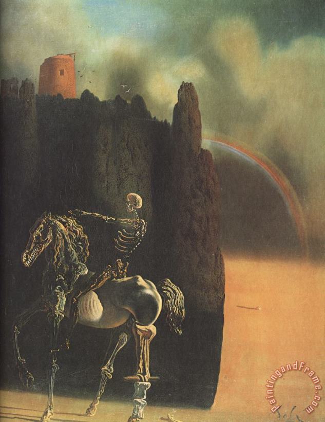 Salvador Dali The Horseman of Death Art Print
