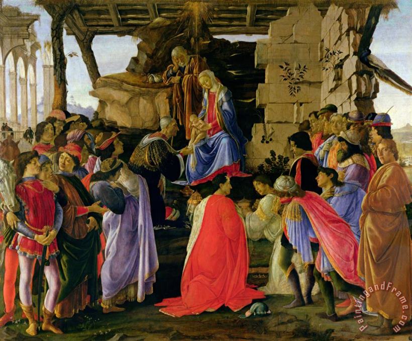 Sandro Botticelli Adoration of the Magi Art Print