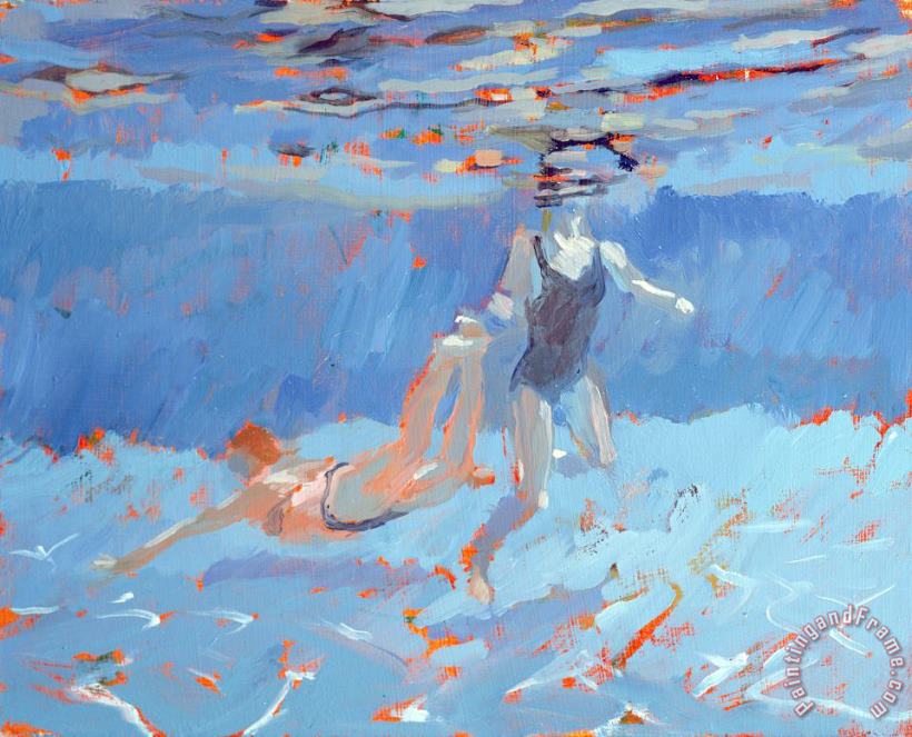 Underwater painting - Sarah Butterfield Underwater Art Print