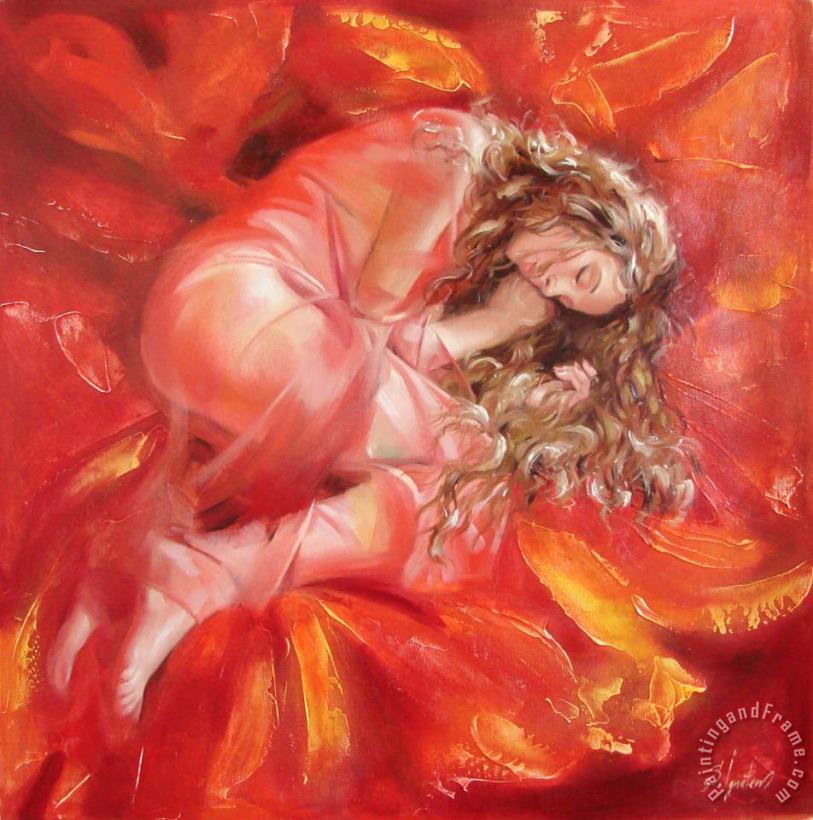 Sergey Ignatenko The flower paradise Art Painting