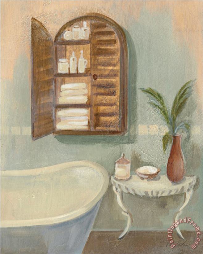 Silvia Vassileva Steam Bath II Art Painting