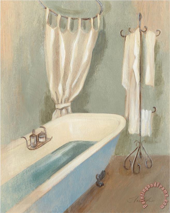 Steam Bath III painting - Silvia Vassileva Steam Bath III Art Print
