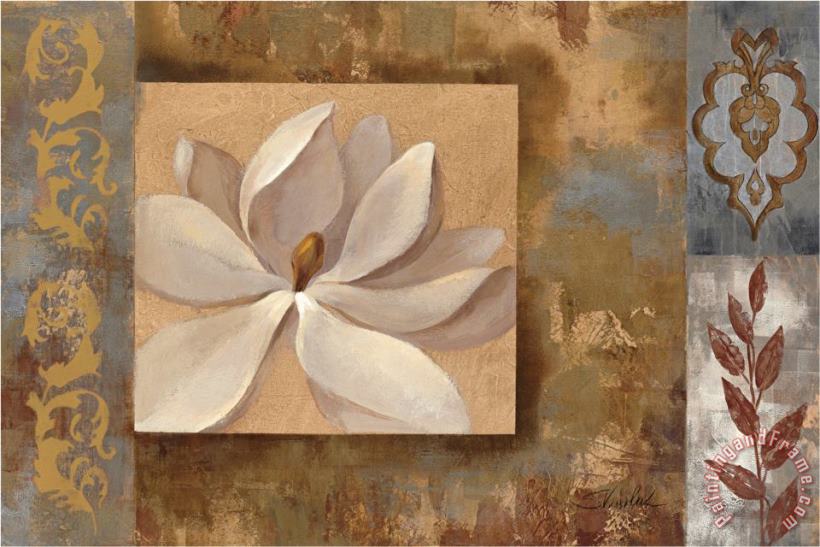 Silvia Vassileva Sunset Flower I Art Painting