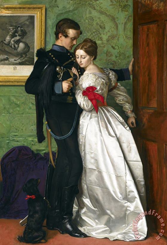 Sir John Everett Millais The Black Brunswicker Art Painting