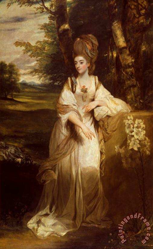 Sir Joshua Reynolds Lady Bampfylde Art Painting