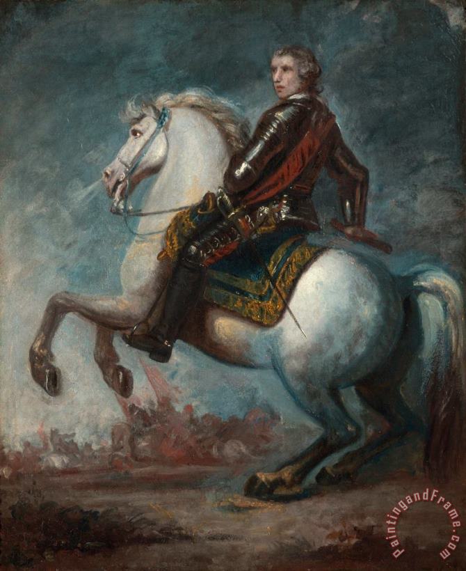 Sir Jeffrey Amherst painting - Sir Joshua Reynolds Sir Jeffrey Amherst Art Print