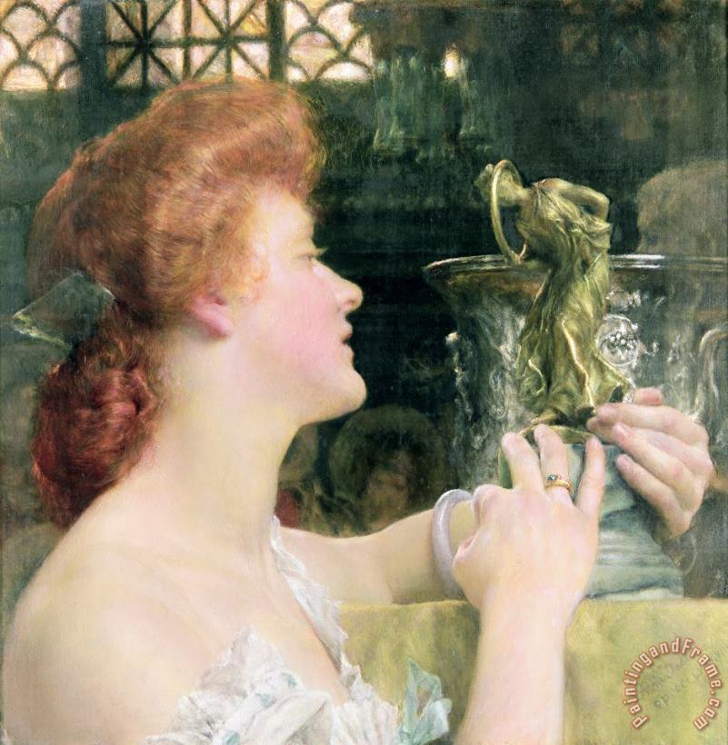 Sir Lawrence Alma-Tadema The Golden Hour Art Print