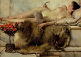 Sir Lawrence Alma-Tadema - The Tepidarium painting