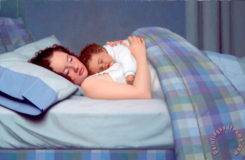Asleep at Last painting - Stephen Gjertson Asleep at Last Art Print