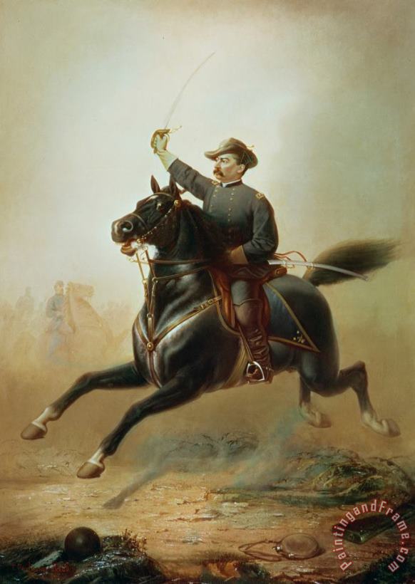 Thomas Buchanan Read Sheridan's Ride Art Painting