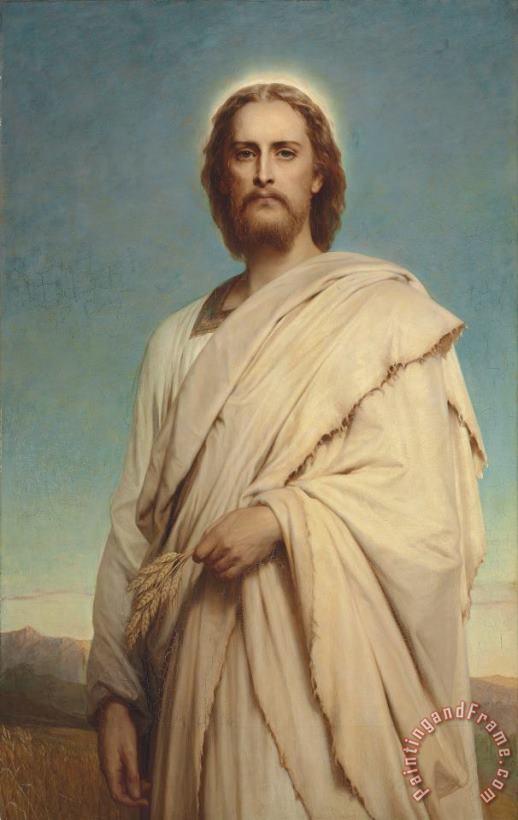 Thomas Francis Dicksee Christ of The Cornfield Art Painting