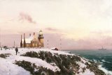 Thomas Kinkade - Block Island painting