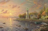 Thomas Kinkade - Serenity Cove painting