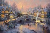 Thomas Kinkade - Spirit of Christmas painting