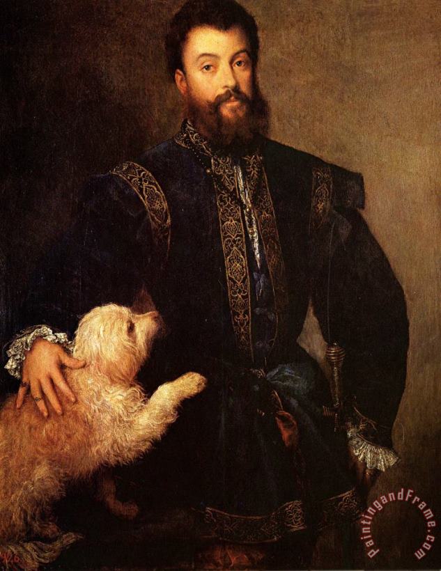 Federigo Ii, Gonzaga painting - Titian Federigo Ii, Gonzaga Art Print