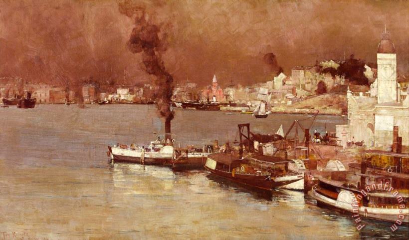 Tom Roberts An Autumn Morning, Milson's Point, Sydney Art Painting