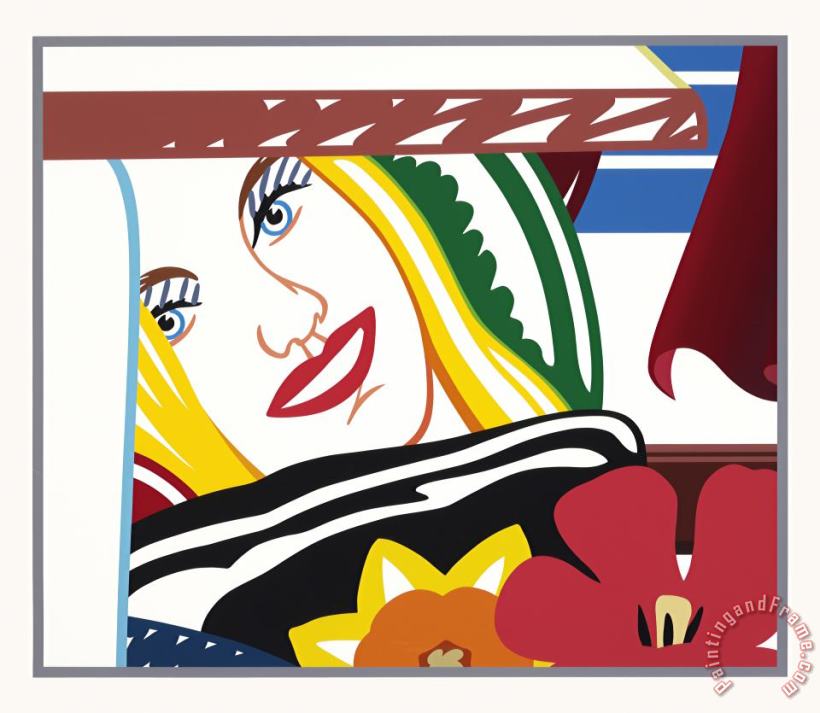 Tom Wesselmann From Bedroom Painting #41, 1990 Art Painting