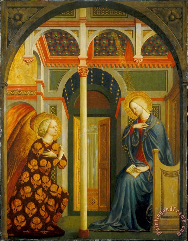 Tommaso Masolino da Panicale The Annunciation Art Painting