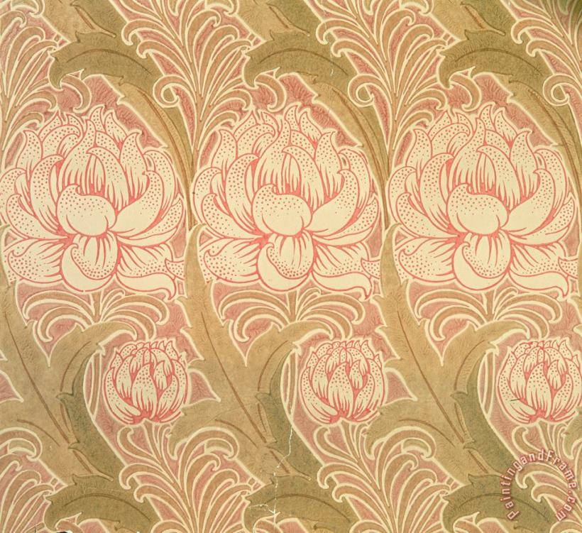 Victorian Voysey Wallpaper Design Art Painting