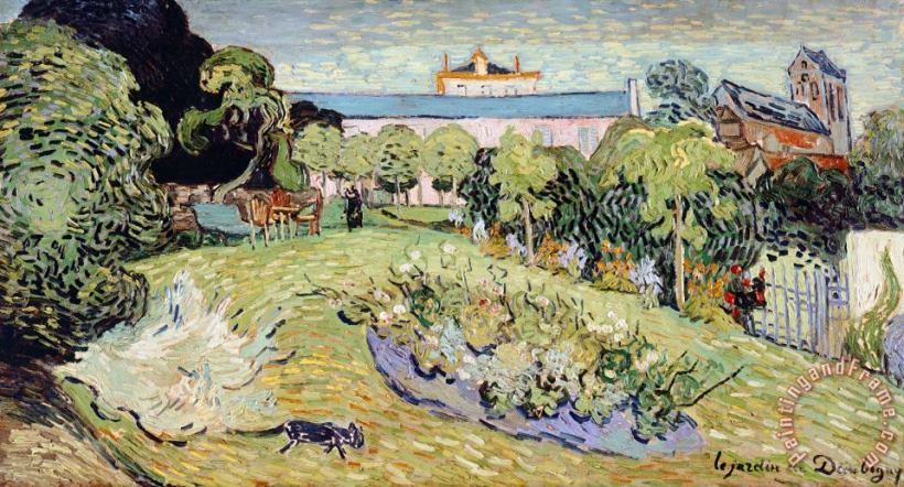 Daubigny's Garden painting - Vincent van Gogh Daubigny's Garden Art Print