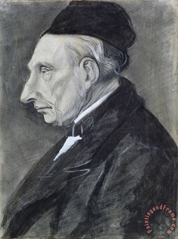Vincent van Gogh Portrait Of The Artists Grandfather Art Print