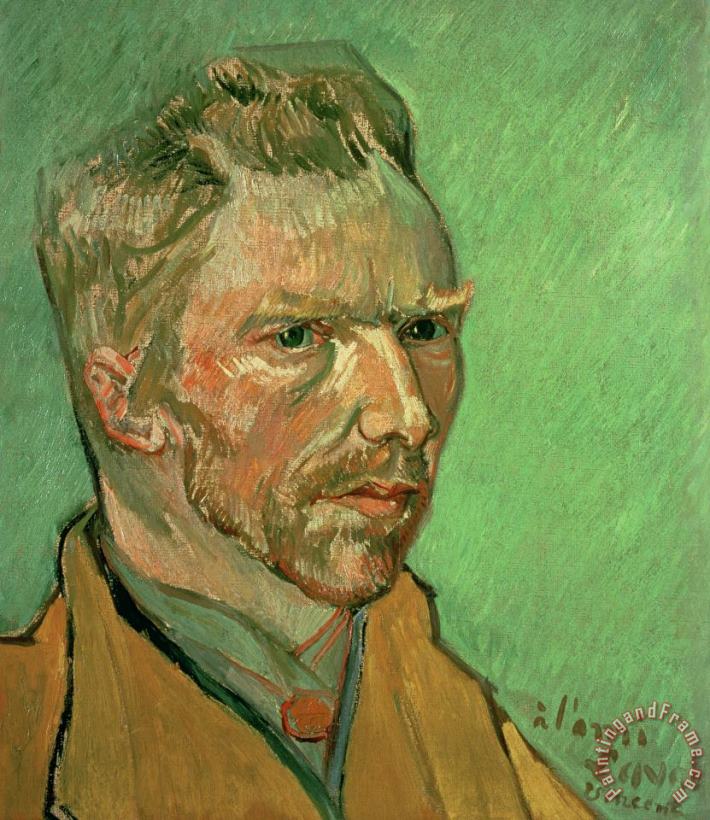 Self Portrait painting - Vincent van Gogh Self Portrait Art Print