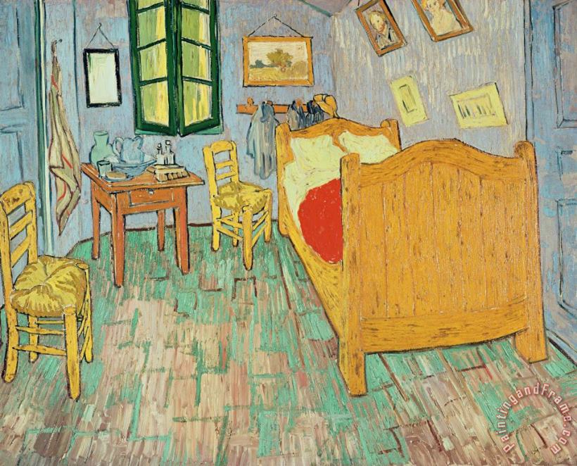 Vincent van Gogh Van Goghs Bedroom At Arles Art Print