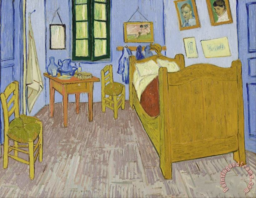 Vincent van Gogh Van Goghs Bedroom In Arles Art Print