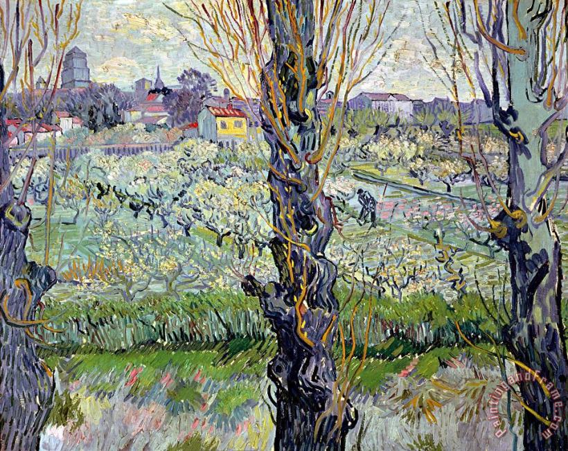 Vincent van Gogh View of Arles Art Print