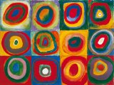 Wassily Kandinsky - Colour Study Squares And Concentric Circles painting