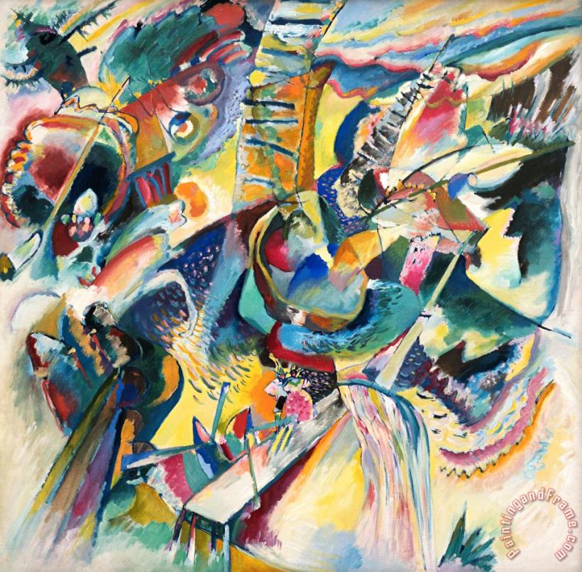 Wassily Kandinsky Improvisation Klamm Art Print