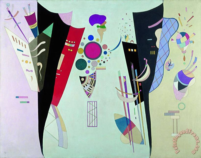 Wassily Kandinsky Reciprocal Accords 1942 Art Print