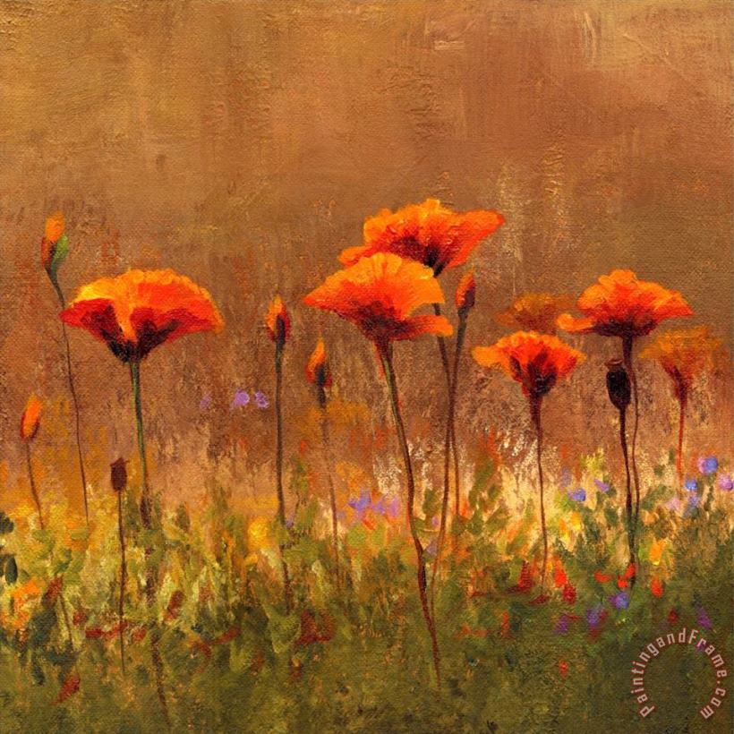 Wendy Kroeker California Poppies 2 Art Painting