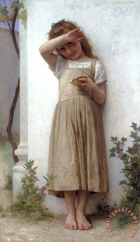 In Penitence painting - William Adolphe Bouguereau In Penitence Art Print