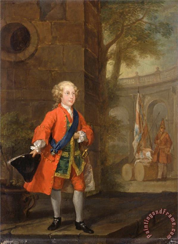 William Augustus, Duke of Cumberland painting - William Hogarth William Augustus, Duke of Cumberland Art Print