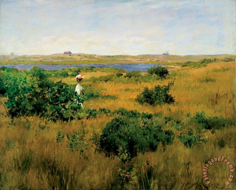 Summer at Shinnecock Hills painting - William Merritt Chase Summer at Shinnecock Hills Art Print