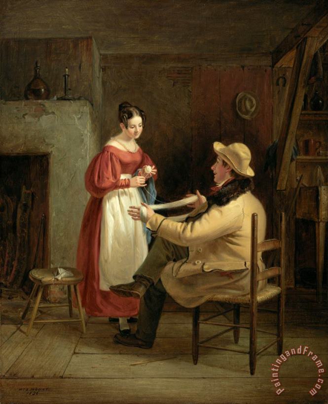 Winding Up painting - William Sidney Mount Winding Up Art Print
