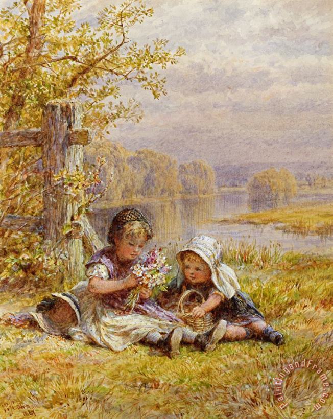 William Stephen Coleman A Posy For Mother Art Painting